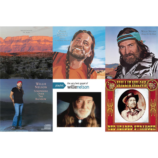 Border & Willie Nelson�S Greatest Hits & Always On My Mind & Over The Rainbow & Playlist: Very Best Gospel Of Willie Nelson & Red Headed Stranger