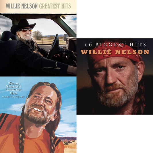 This is a 3 CD SKU bundle.
1.This CD is brand new.Format: CDMusic Style: CountryThis item's title is: Greatest HitsArtist: Willie NelsonLabel: Sony MusicBarcode: 196588131721Release Date: 11/3/2023
2.This CD is brand new.