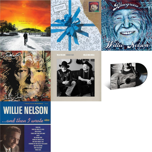 Beautiful Time & Pretty Paper & Bluegrass (Electric Blue LP Vinyl) & Last Leaf On The Tree (Amber Fossil Vinyl/2LP) & Workin Man: Willie Sings Merle & Great Divide & And Then I Wrote (Blue LP Vinyl)