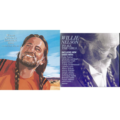 This is a 2 CD SKU bundle.
1.This CD is brand new.Format: CDMusic Style: CountryThis item's title is: Willie Nelson�S Greatest HitsArtist: Willie NelsonLabel: LEGACYBarcode: 696998674127Release Date: 10/21/2003
2.This CD is brand new.