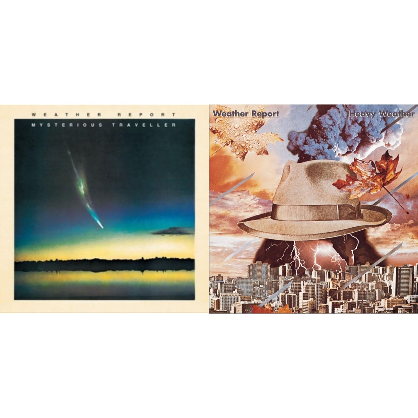 Mysterious Traveller (Blue & Red Marbled LP Vinyl/180G) & Heavy Weather