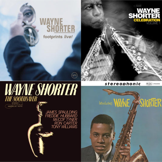 Footprints Live (Verve By Request Series) (2LP) & Celebration, Volume 1 (2LP) & Soothsayer (Blue Note Classic LP Vinyl Edition) (180G) & Introducing Wayne Shorter (Original Jazz Classics Series) (180G)