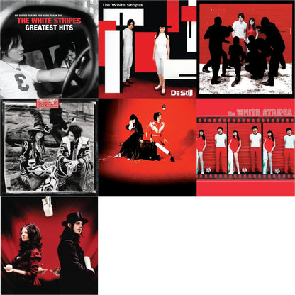This is a 7 LP Vinyl SKU bundle.
1.This LP Vinyl is brand new.Format: LP VinylMusic Style: HouseThis item's title is: White Stripes Greatest Hits (2LP)Artist: White StripesLabel: Modular RecordingsBarcode: 813547029638Release Date: 12/4/2020
2.This LP Vinyl is brand new.