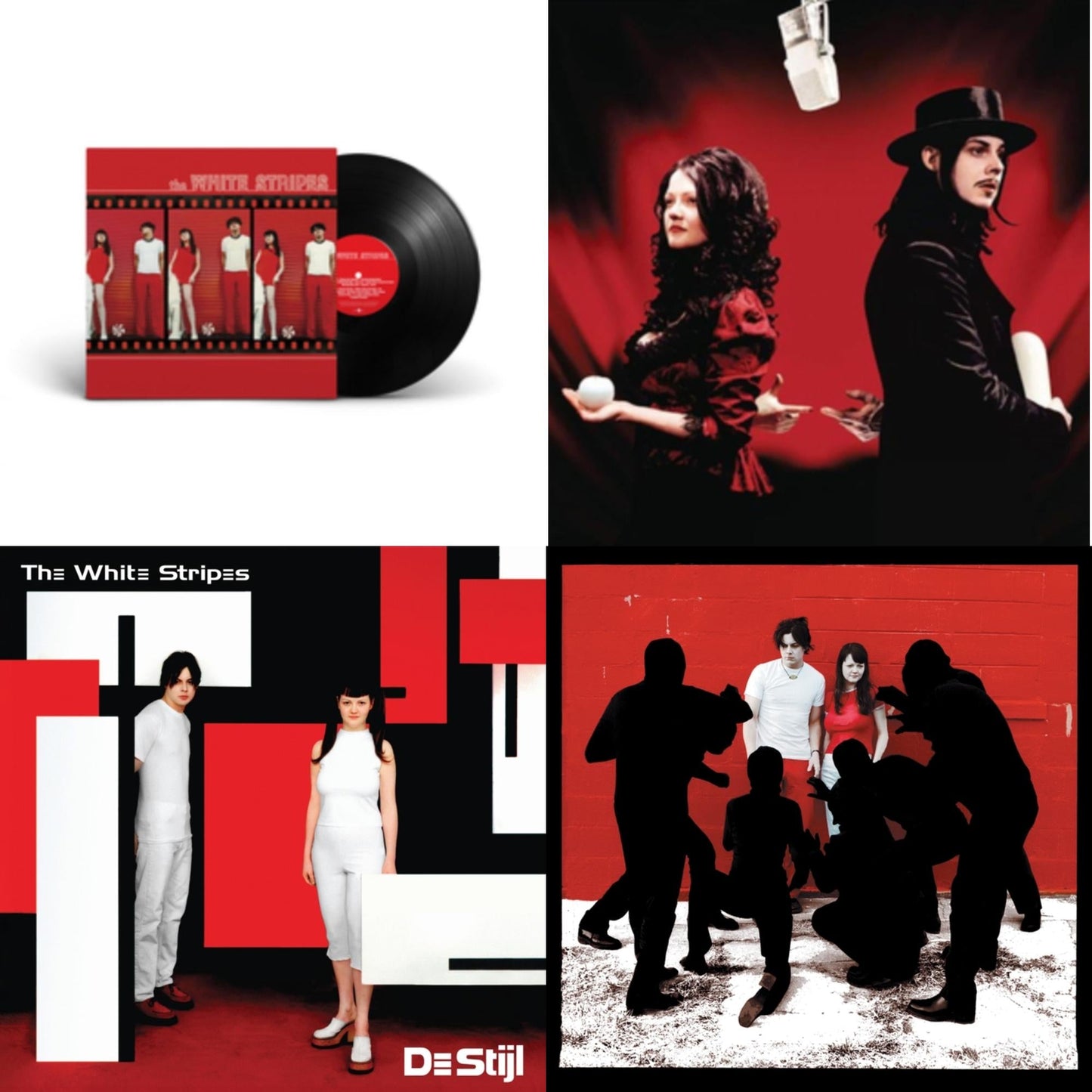 White Stripes & Get Behind Me Satan (2LP) & De Stijl & White Blood Cells (Reissue)