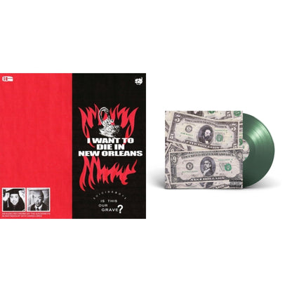 This is a 2 LP Vinyl SKU bundle.
1.This LP Vinyl is brand new.Format: LP VinylThis item's title is: New World Depression (Coke Bottle LP Vinyl)Artist: $Uicideboy$Barcode: 198391598197Release Date: 6/14/2024
2.This LP Vinyl is brand new.