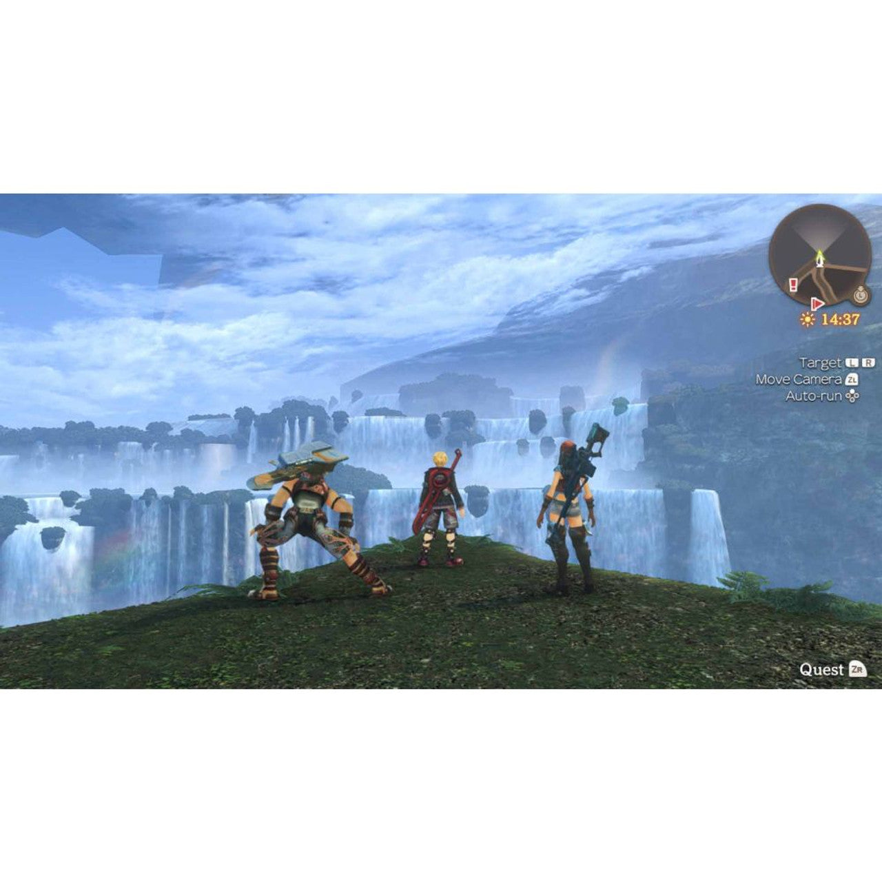 This is brand new.Discover the origins of Shulk as he and his companions clash against a seemingly-unstoppable mechanical menace. Wield a future-seeing blade, chain together attacks, and carefully position your party members in strategic, real-time combat as you journey across a massive world.