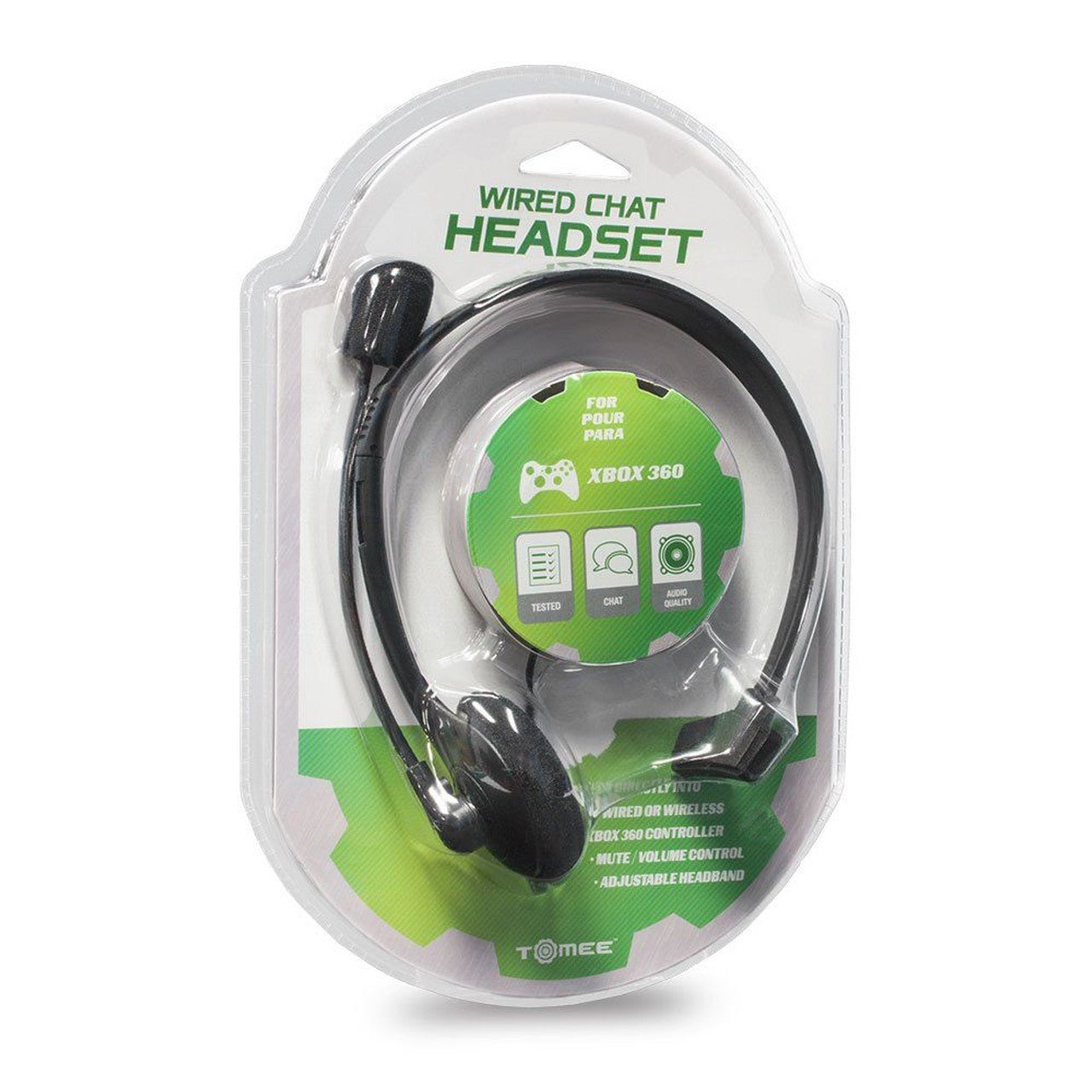 This is brand new.The X-360 Microphone Headset lets you chat with friends, plan your strategy with teammates, or just distract your online opponents while playing your favorite games. The headset features mute and volume control and adjustable headband.