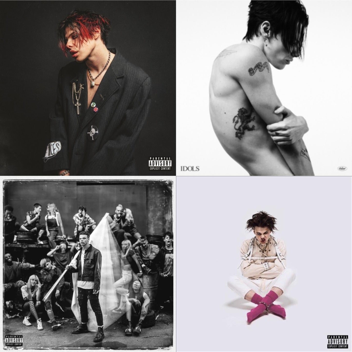 Yungblud (X) & Idols & Underrated Youth & 21St Century Liability (LP)
