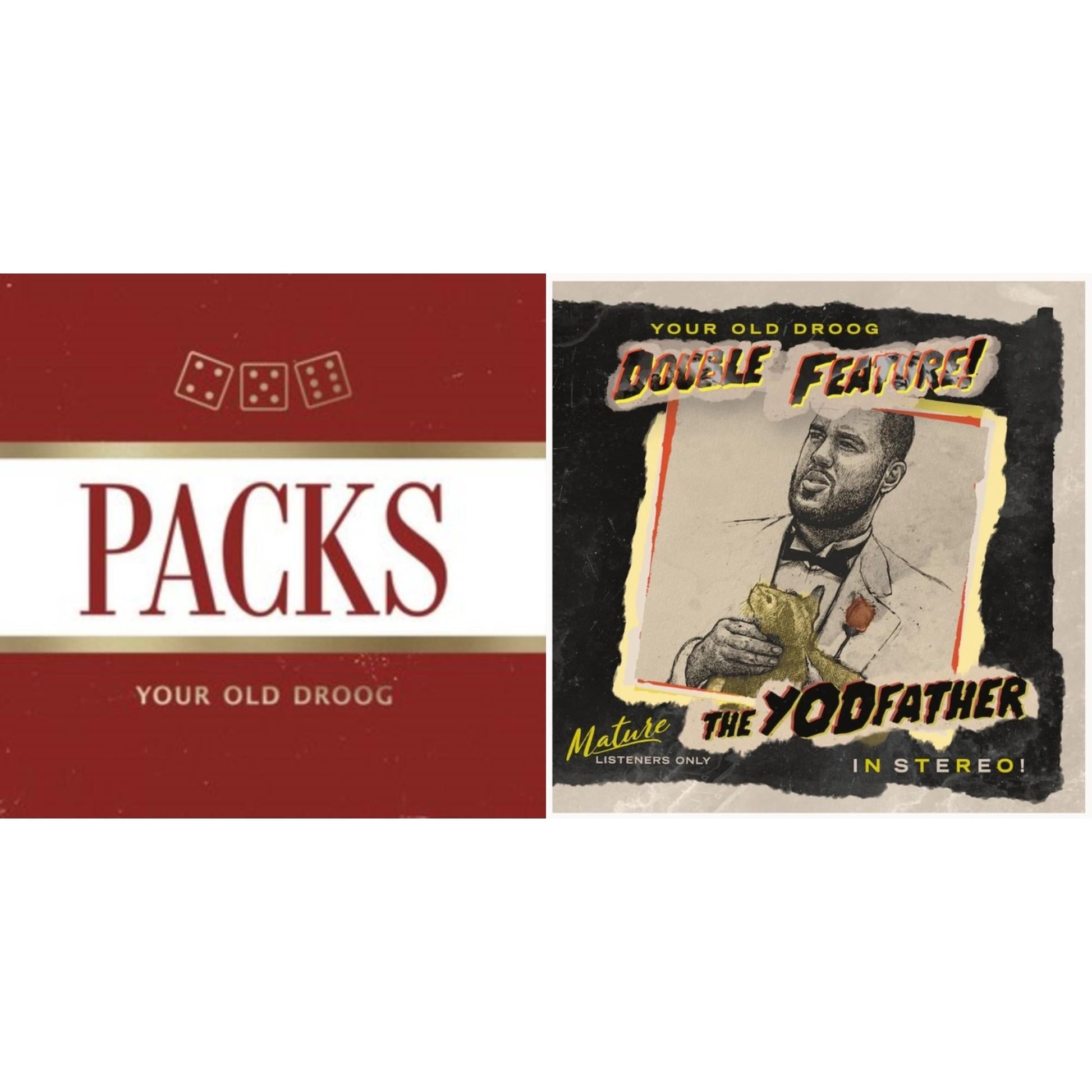 This is a 2 CD SKU bundle.
1.This CD is brand new.Format: CDThis item's title is: PacksArtist: Your Old DroogBarcode: 659123518123Release Date: 3/10/2017
2.This CD is brand new.