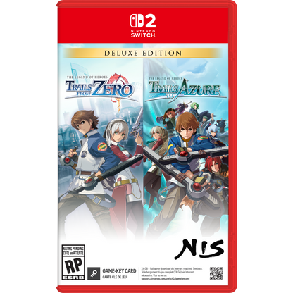 Legend of Heroes: Trails from Zero / The Legend of Heroes: Trails to Azure - Deluxe Edition - Switch 2 (Game-Key Card)