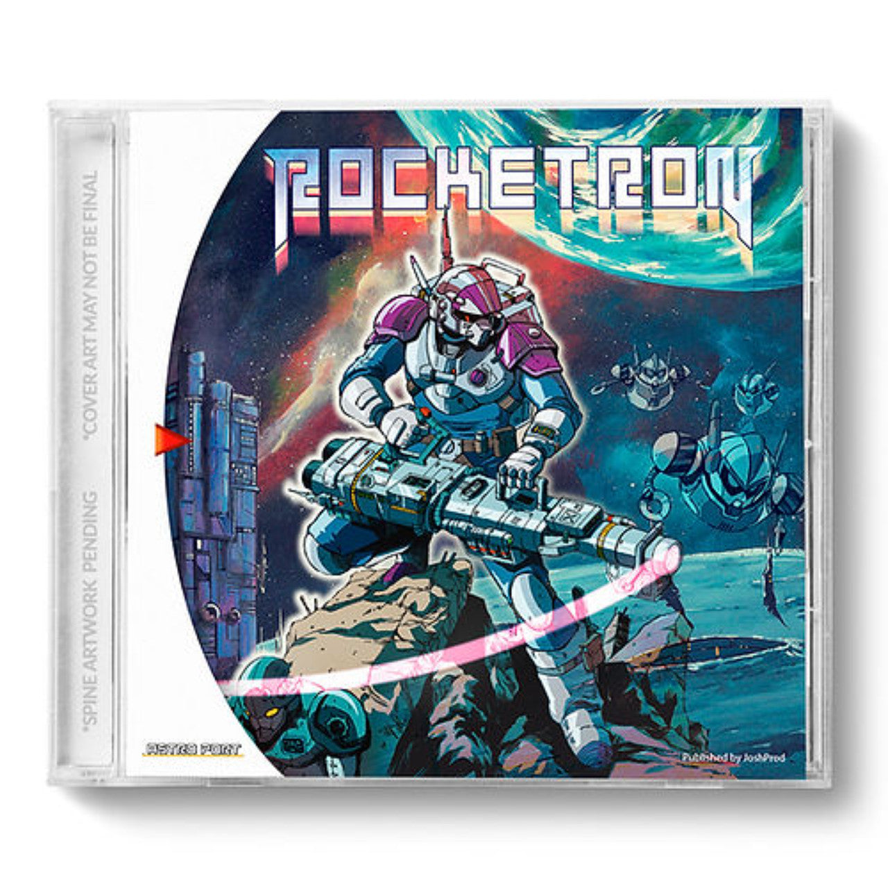 This is brand new.Fly through the sky! Rain down fire on the enemy forces from above!
Use your rocket musket and 8 different types of weapons to boost through the sky, charge enemies, and leap over pit falls as you investigate a new mysterious enemy.