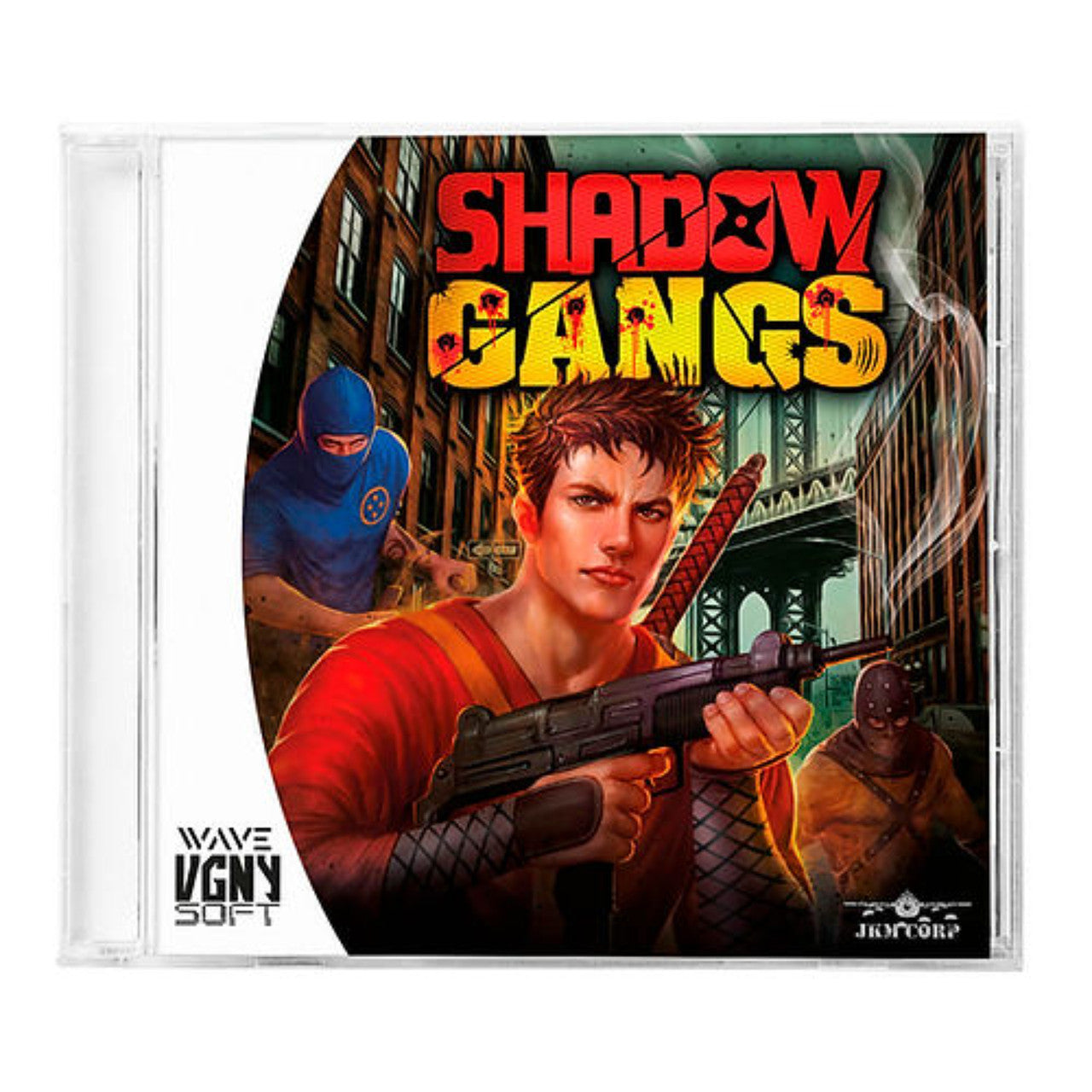 This is brand new.Hello, game lovers do you like to play games? Let`s Introduce Shadow Gangs for Sega Dreamcast, an electrifying retro gaming experience that will transport you back to the action-packed 16-bit era.