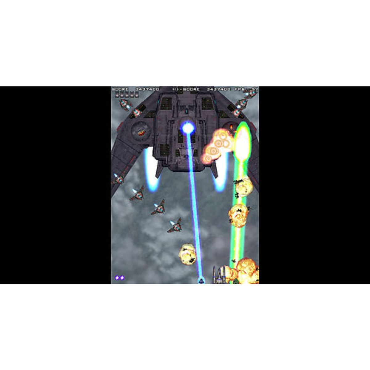 Product Image : This is brand new.<br>Brought to you by the makers of GIGANTIC ARMY, Supercharged Robot VULKAISER, and SATAZIUS,WOLFLAMEis a return to the form of glorious 2D vertical shooters like Raiden, Raptor, and Twin Cobra.

Story:
In the year 2005 AD, the Terran colony on planet Sig Fildonia was attacked by an alien race known as the Adorians. The offensive was swift and effective. Within days, the Adorians had destroyed the TDF fleet stationed in orbit, and commandeered the colony facilities, rap