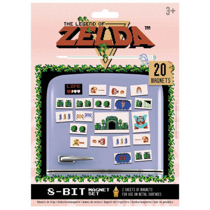 Magnet Set: The Legend of Zelda - 8-Bit