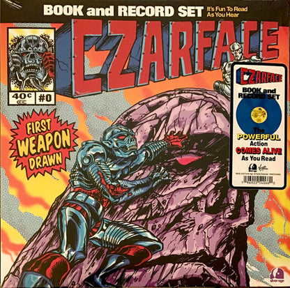 First Weapon Drawn (Sky Blue LP Vinyl) & Czartificial Intelligence (Instrumentals) (Czarvard Crimson LP Vinyl) (Res Essential) & Czarface Meets Metal Face & Czarface Meets Ghostface