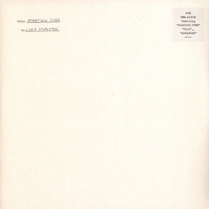Starting Over (2LP/180G) & Traveller & From A Room: Vol.1 & From A Room: Volume 2