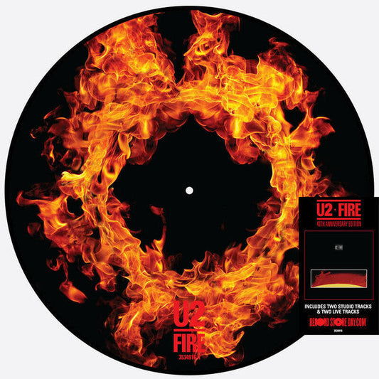 Fire (40Th Anniversary Edition/Picture Disc) & How To Dismantle An Atomic Bomb (20Th Anniversary) (2LP/180G) & How To Re-Assemble An Atomic Bomb (Red/Black Marble LP Vinyl) & Zoo Tv: Live In Dublin 1993 (Ep) & U218 Singles & Unforgettable Fire