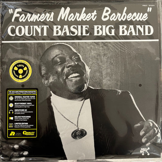 This LP Vinyl is brand new.Format: LP VinylMusic Style: Big BandThis item's title is: Farmer's Market Barbecue (180G)Artist: Count BasieLabel: Pablo RecordsBarcode: 753088015717Release Date: 7/5/2024
