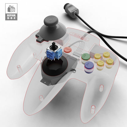 This is brand new.Solder-Free Installation: Just pop it in and play! It's that simple.
Hall Effect Sensors: Say goodbye to drift and hello to unparalleled accuracy! Our Hall Effect sensors ensure your movements are precise, responsive, and durable.