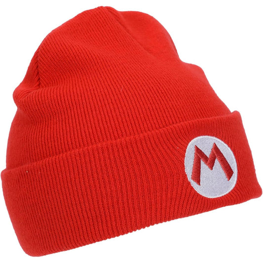 Beanie: Super Mario Bros - Mario Logo