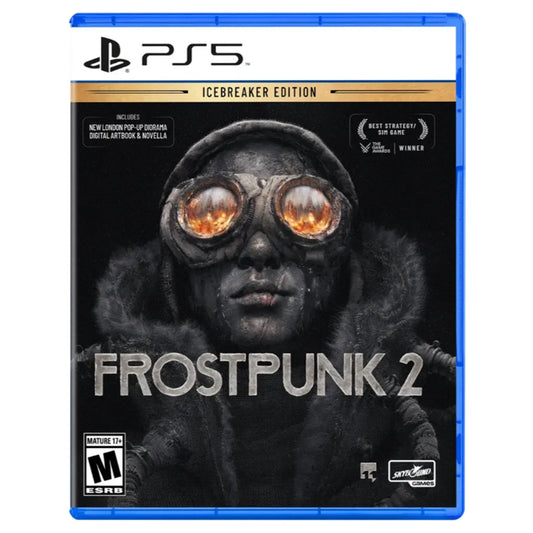 This is brand new.Frostpunk 2 elevates the city-survival genre to a new level. Take the role of a Steward and lead your city through a cascade of calamities taking place in a postapocalyptic, snowy setting. Build large city districts with their string of endless needs and demands.