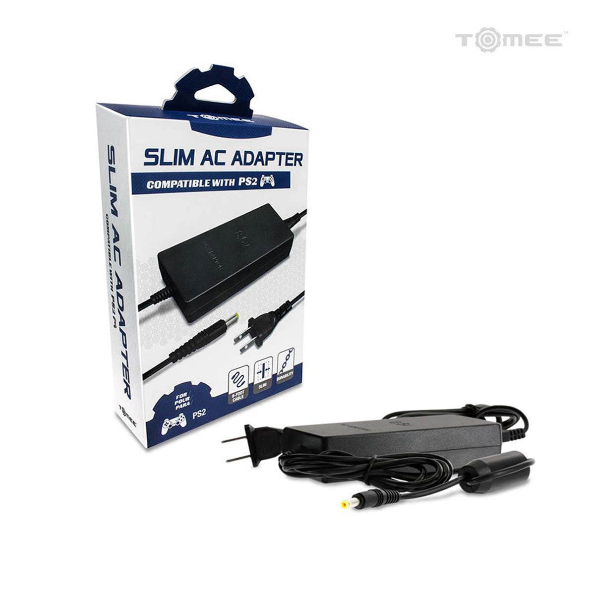 This is brand new.The AC Adapter for PS2® Slim is your best power solution for your favorite console. Item includes both the power regulator and the wall plug-in unit.