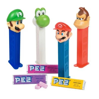 PEZ: Super Mario - Blister Pack - Assorted (6)