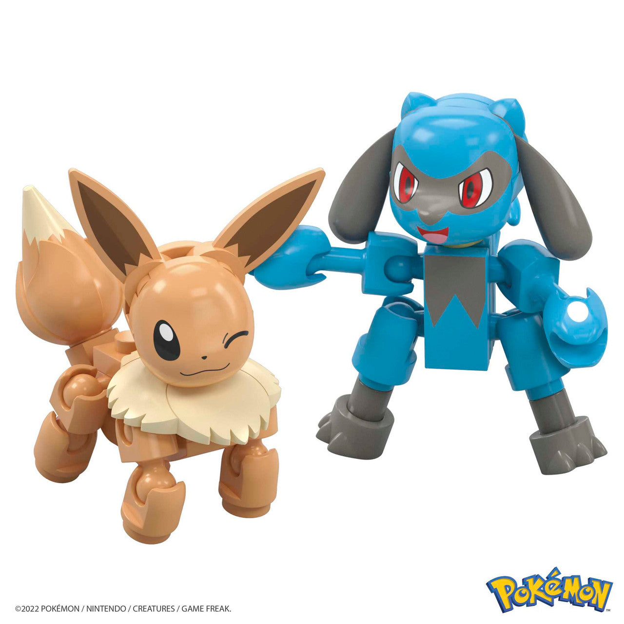 This is brand new.Build a food stand for Eevee and Lucario figures to interact with. The set combines with other Adventure Builder sets to create an expanded Pokémon world full of authentically designed details. Check out Pikachu’s Beach Splash, Bulbasaur’s Forest Trek or other larger sets, each sold separately.